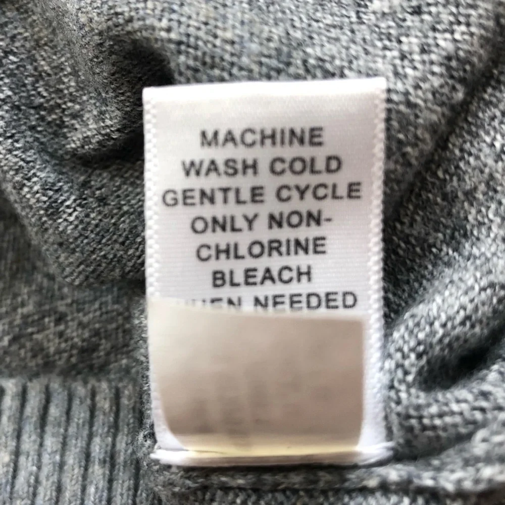 Banana Republic cotton gray lightweight sweater